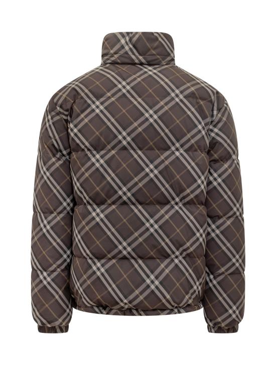 25FW 버버리 리버시블 체크 스노든 푸퍼 자켓 8115565 B2412 TRUFFLE CHECK - BURBERRY