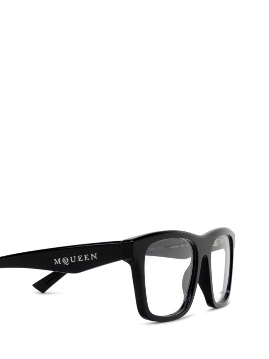 26FW 알렉산더 맥퀸 안경 AM0475O 006 BLACK - ALEXANDER MCQUEEN