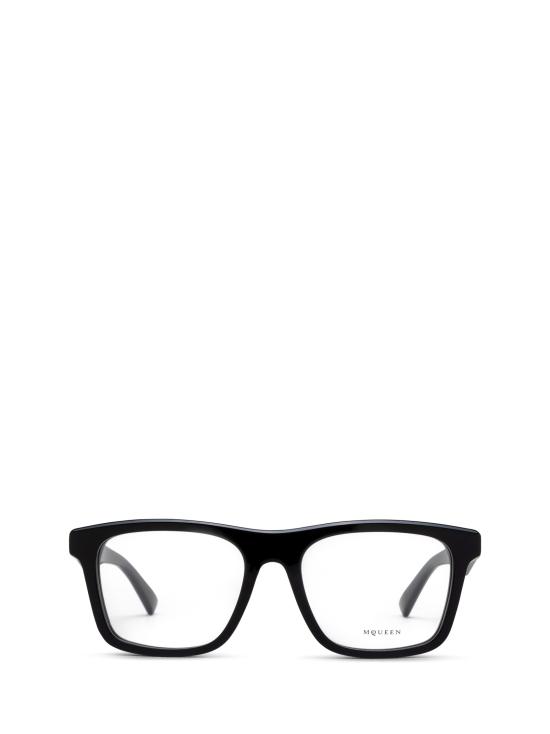 26FW 알렉산더 맥퀸 안경 AM0475O 006 BLACK