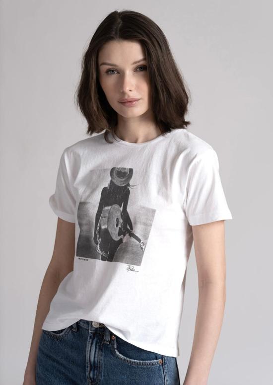  cpress 반팔 티셔츠 Cpress With The Band 티셔츠 화이트