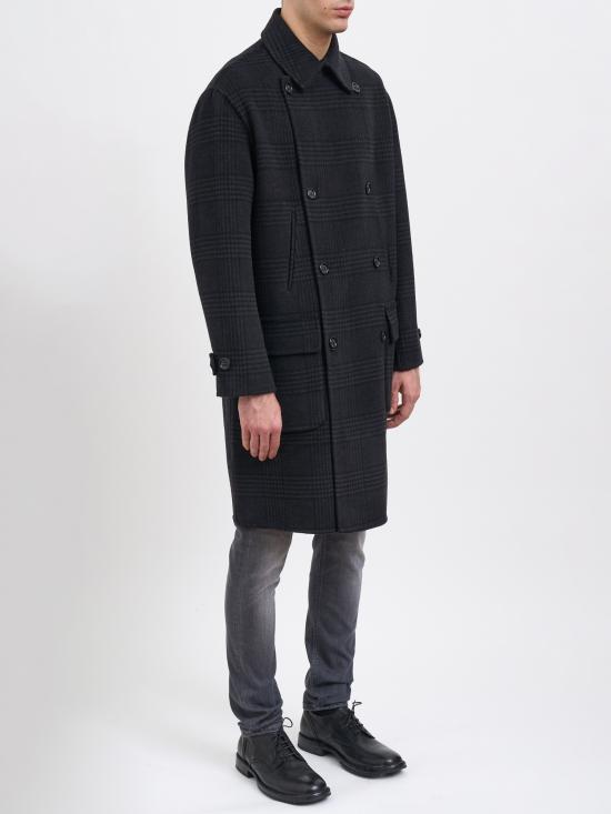 25FW 파올로페코라 트렌치 코트 MN0316101Q981 Grey - PAOLO PECORA