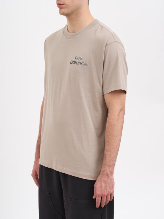 25FW 뉴발란스 반팔 티셔츠 MMT53948ADS Grey - NEW BALANCE