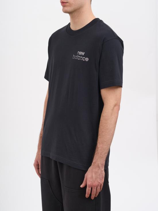 25FW 뉴발란스 반팔 티셔츠 MMT53948BK Black - NEW BALANCE