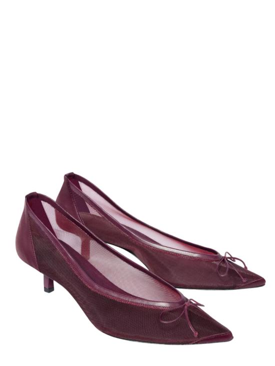 25FW 자크뮈스 슈즈 25HFOW00179AW00661 BURGUNDY 490 - JACQUEMUS