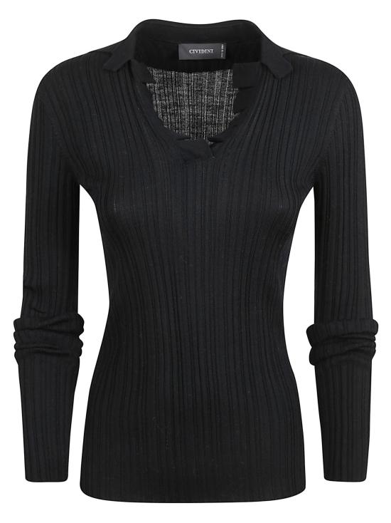 25FW 치비디니 스웨터 402MLA WO001 900 Black