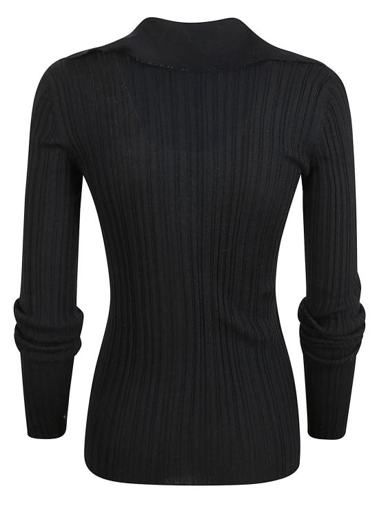 25FW 치비디니 스웨터 402MLA WO001 900 Black - CIVIDINI