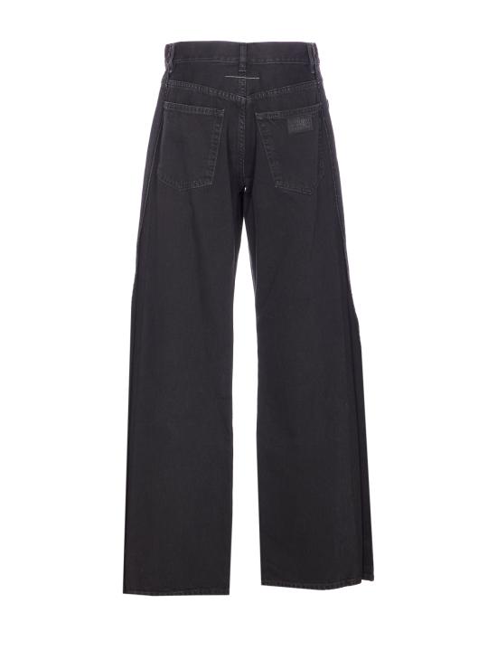 25FW MM6 메종마르지엘라 데님 팬츠 S62LB0200 M30011971 Black - MM6 MAISON MARGIELA