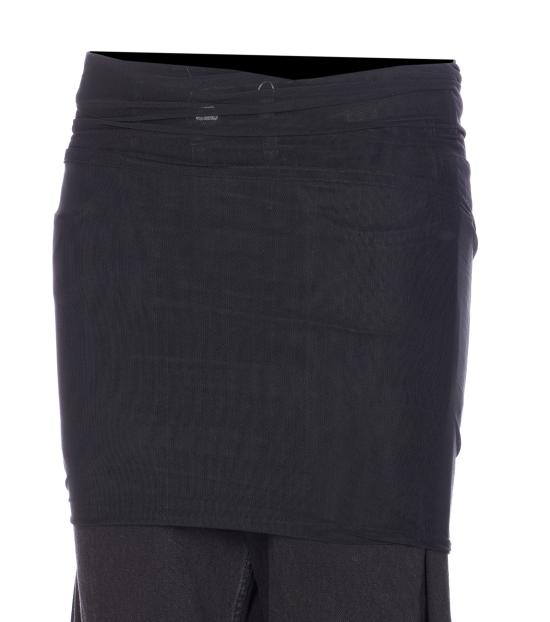 25FW MM6 메종마르지엘라 데님 팬츠 S62LB0206 M30011971 Black - MM6 MAISON MARGIELA