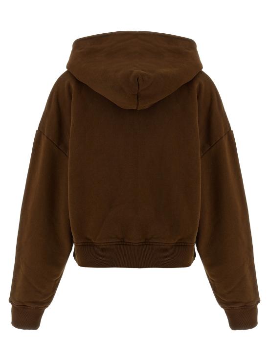 25FW 엔타이어 스튜디오 긴팔 티셔츠 UNU251004BTBT Brown - ENTIRE STUDIOS