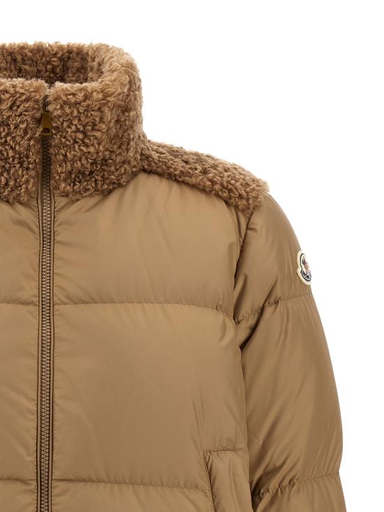 25FW 몽클레어 숏패딩 K20931A0014754AQE513 Beige - MONCLER