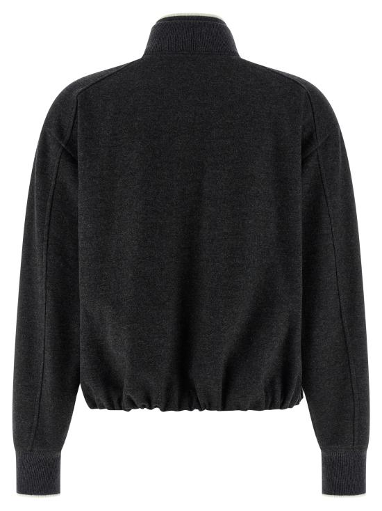 25FW 브루넬로 쿠치넬리 긴팔 티셔츠 MD913SL206C001 Gray - BRUNELLO CUCINELLI