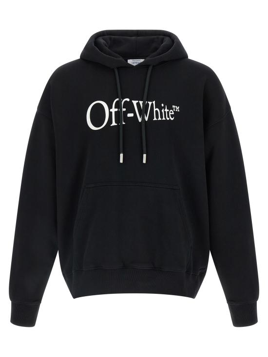 25FW 오프화이트 긴팔 티셔츠 OMBB085F25FLE00J10011001 White Black