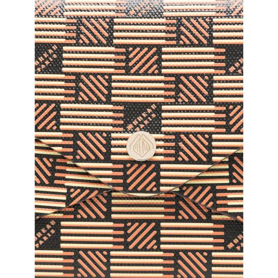 25FW 모로 파리스 지갑 ORIGPO ORIGAMI CLNA BROWN - MOREAU PARIS