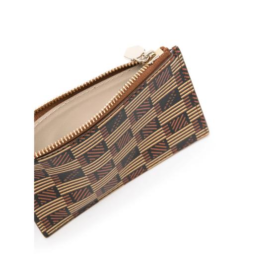 25FW 모로 파리스 지갑 CC3ZIP2 3 CREDIT CLSA BROWN - MOREAU PARIS