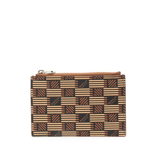 25FW 모로 파리스 지갑 CC3ZIP2 3 CREDIT CLSA BROWN