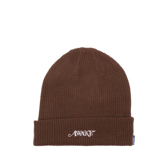 25FW Awake 비니 HT002 BROWN