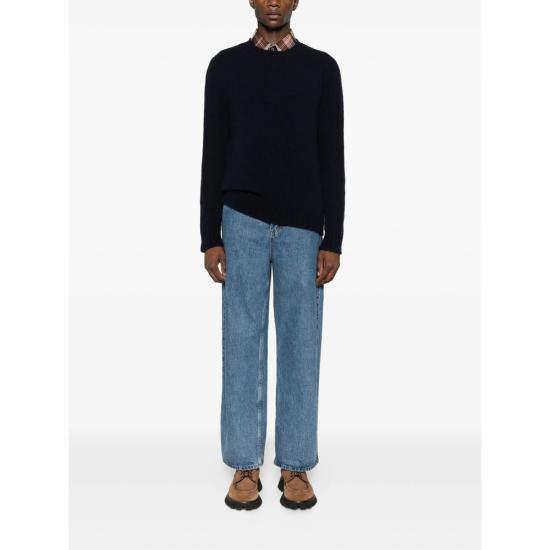 25FW 스칼리오네 스웨터 UDB029 400 BLUE - SCAGLIONE