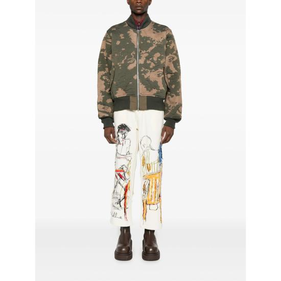 25FW 키드슈퍼 데님 PT 08 DOMINOS CREAM WHITE - KIDSUPER