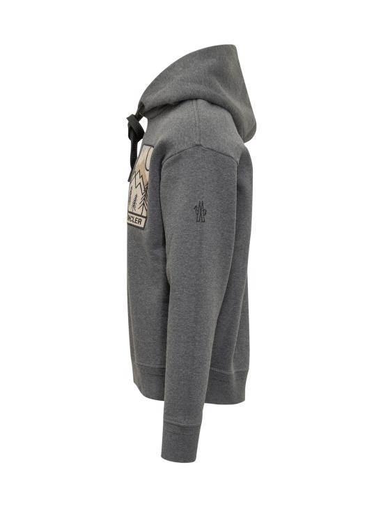 25FW 몽클레어 긴팔 티셔츠 K20978G00010899RB 989 GRIGIO - MONCLER