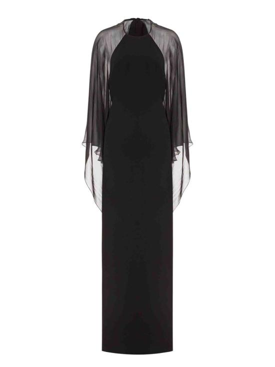 25FW 알베르타 페레티 롱 원피스 A040851340555 Black