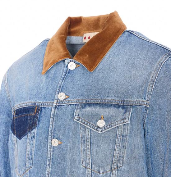 25FW 마르니 데님 자켓 JUJU0020QSUSCY4400B96 BLUE - MARNI