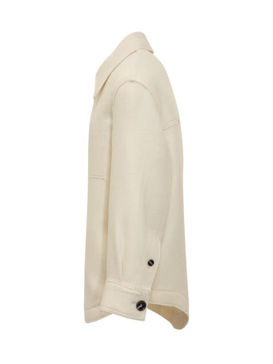 25FW 아미 울 버튼 자켓 H25UJK824WV0078 185H25 WHITE - AMI