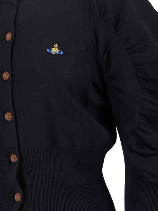 25FW 비비안웨스트우드 가디건 1803005B Y0006N403 Black - VIVIENNE WESTWOOD