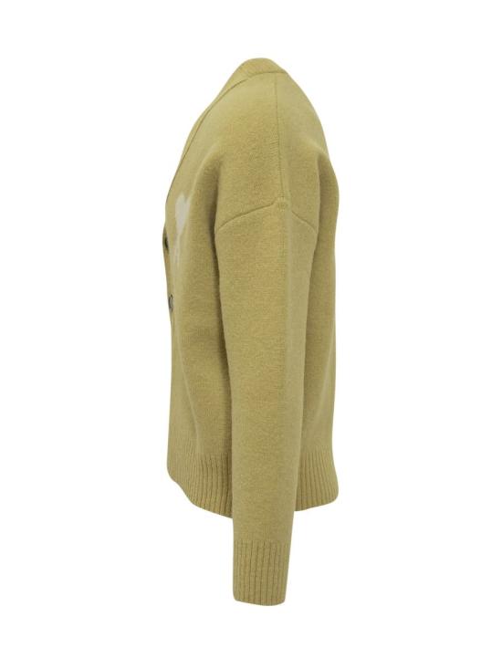 25FW 아미 스웨터 H25UKC365KN0135 3993H25 GREEN - AMI