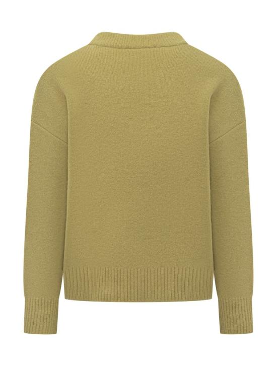 25FW 아미 스웨터 H25UKC365KN0135 3993H25 GREEN - AMI