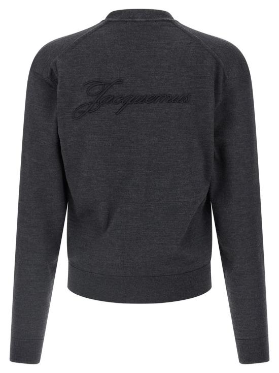  자크뮈스 스웨터 25HCDM00577AK00299970 GRAY - JACQUEMUS