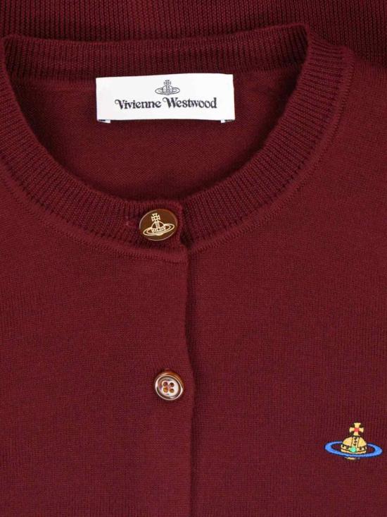 25FW 비비안웨스트우드 BEA 베아 니트 가디건 1803002P Y0006H410 RED - VIVIENNE WESTWOOD