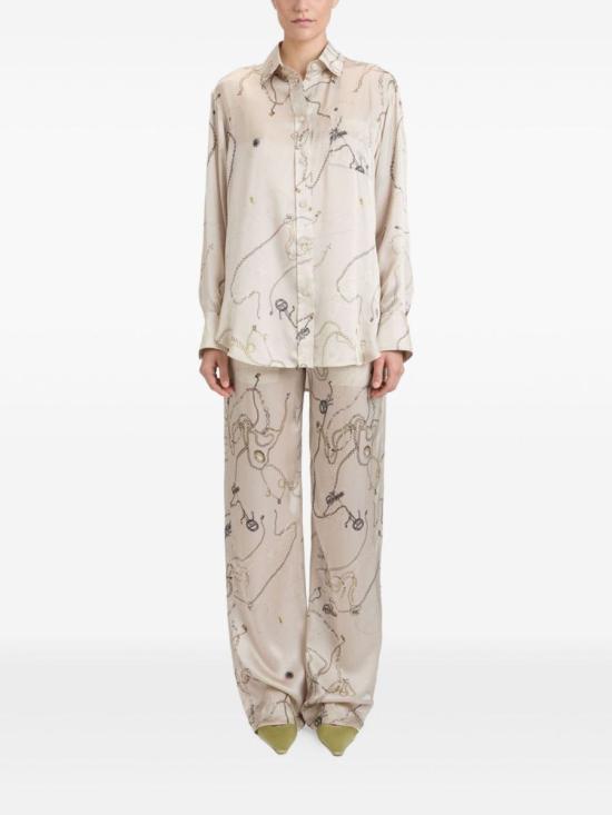 25FW 빅토리아 베컴 셔츠 1325WSH005278APUMICE WHITE - VICTORIA BECKHAM