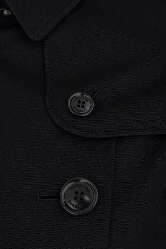 25FW 버버리 롱 켄징턴 헤리티지 트렌치코트 8079412 A1189 BLACK - BURBERRY