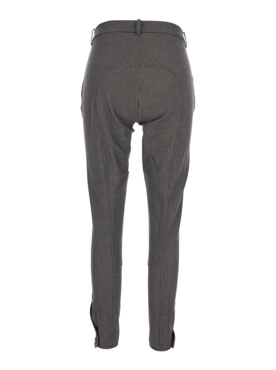 25FW 버버리 헤링본 스트레치 코튼 조드퍼 팬츠 8116806C4055 Brown - BURBERRY