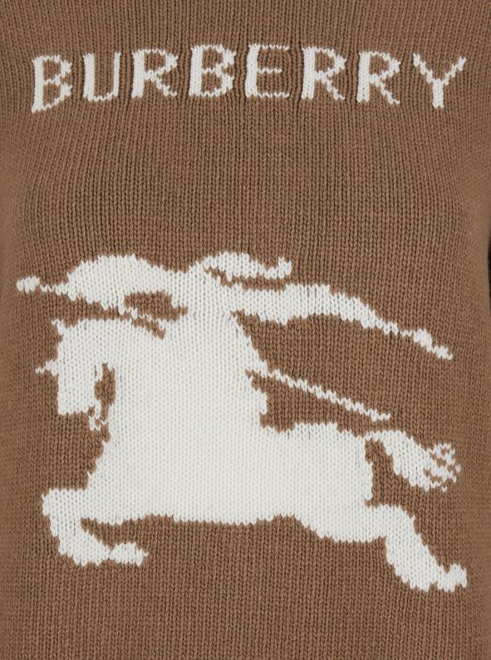 25FW 버버리 EKD 울 캐시미어 스웨터 8115640A1420 Beige - BURBERRY