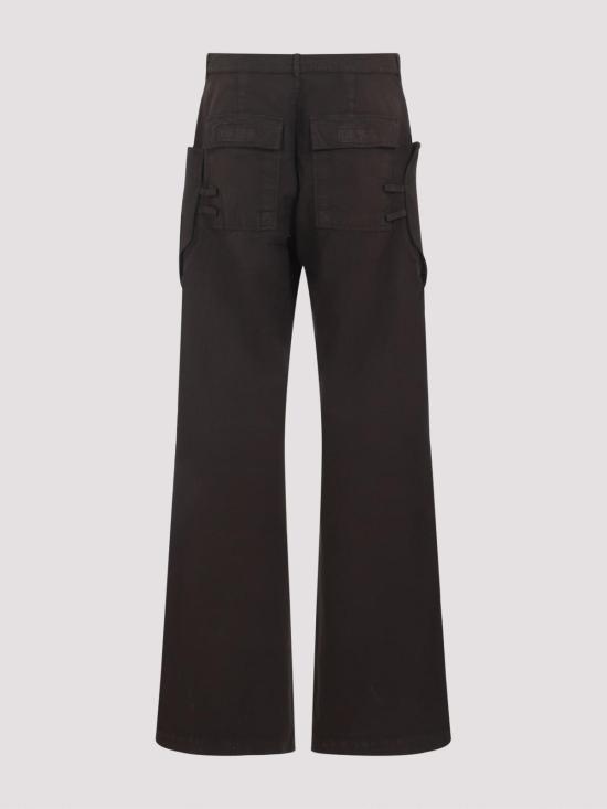 25FW 릭 오웬스 스트레이트 팬츠 DU02E7368CL78 Brown - RICK OWENS