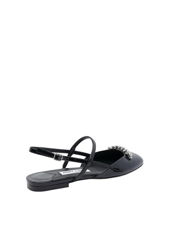 25FW 지미추 플랫 슈즈 BELINDASBFLATPATBLACK Black - JIMMY CHOO