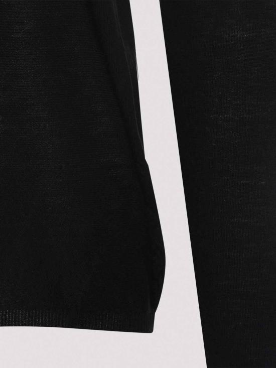  릭 오웬스 반팔 티셔츠 RU02E1622ML09 Black - RICK OWENS