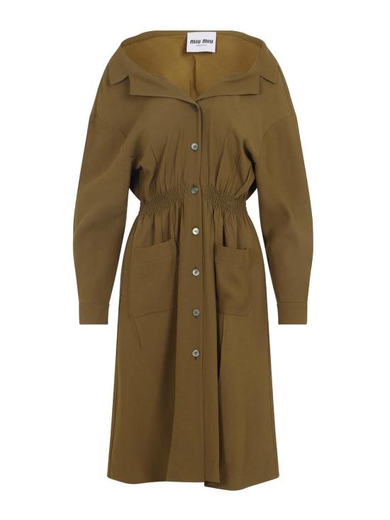 26FW 미우미우 미디 스커트 MF6052SOOO16Z1F0334 Dark Green