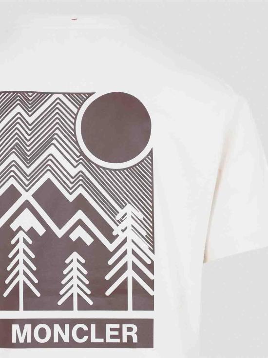  몽클레어 그레노블 티셔츠 K20978C0000989AZ9034 Beige - MONCLER