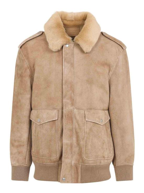  프라다 가죽 자켓 58A237SOOO172LF0065 Beige