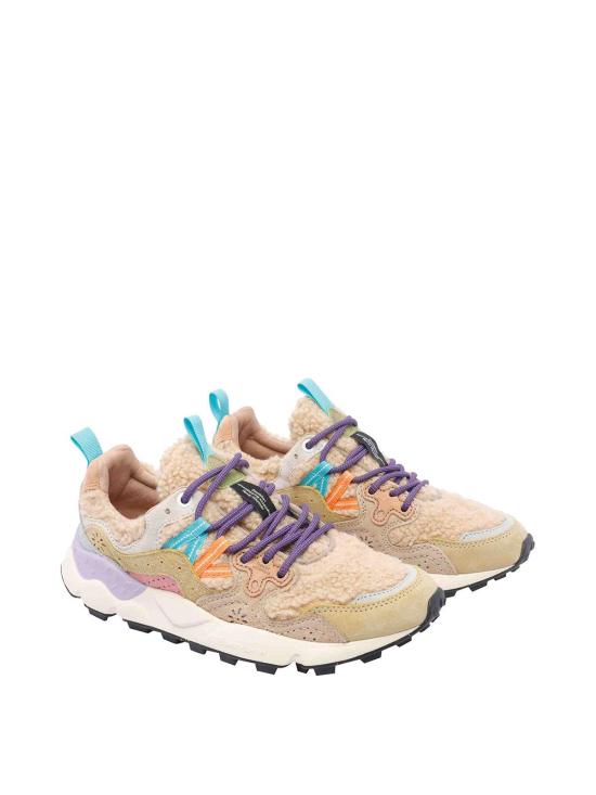 26FW 플라워 마운틴 스니커즈 20178171E18 BEIGE - FLOWER MOUNTAIN