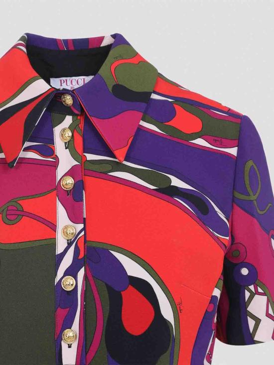  에밀리오푸치 숏팬츠 5URG155U738017 Multicolour - EMILIO PUCCI