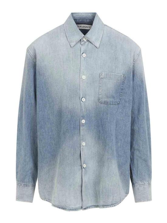  아워레가시 셔츠 M4252ACCRIS Medium Wash