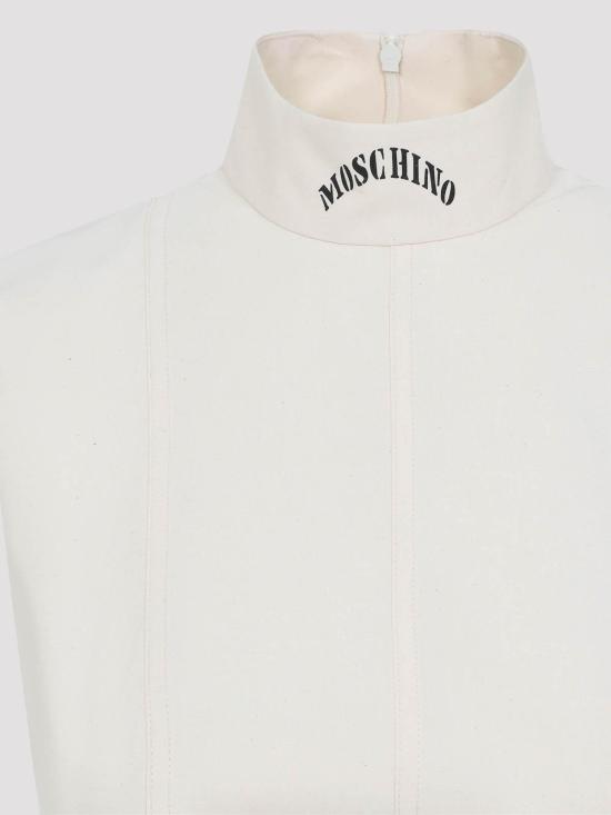  모스키노 숏팬츠 252D043654361002 White - MOSCHINO