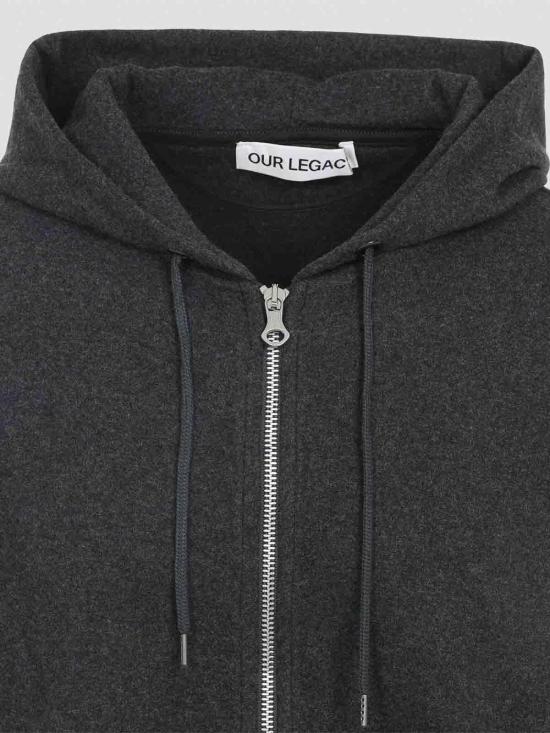 25FW 아워레가시 래스칼 후드 M4256RCCHARCOAL Black - OUR LEGACY