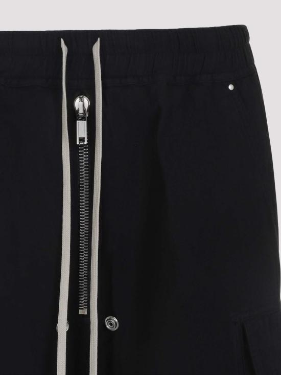 25FW 릭 오웬스 스트레이트 팬츠 DU02E7398CFL09 Black - RICK OWENS