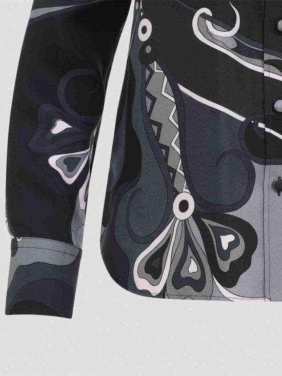 25FW 에밀리오푸치 셔츠 5URJ085U731016 Black - EMILIO PUCCI