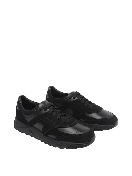 26FW 산토니 스니커즈 MBIM22112NERTKOHN01 BLACK - SANTONI