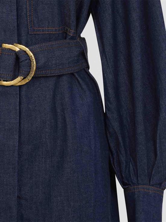 25FW 짐머만 숏팬츠 5292DF25RINK Blue - ZIMMERMANN